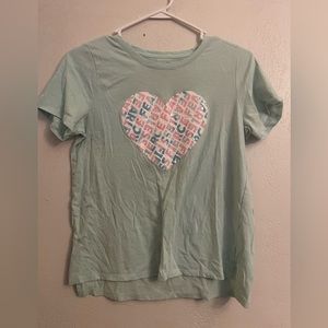 Light blue sequins shirt